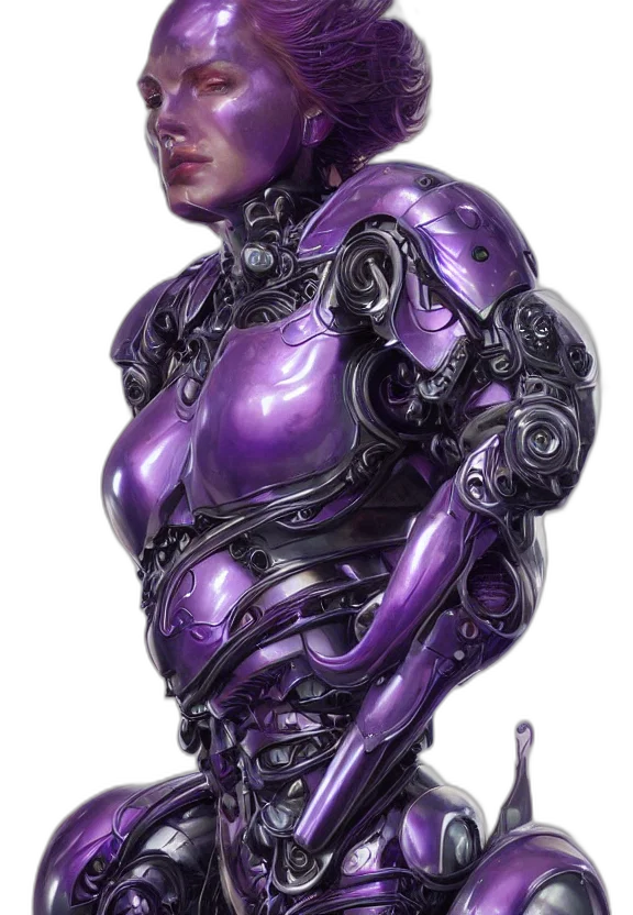 robot, jewelry, dress, cyberpunk transparent PNG cut-out