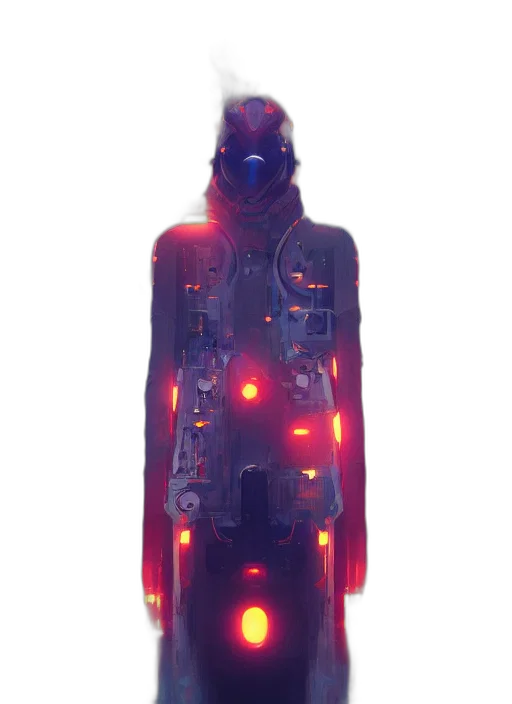 jacket, robot, dress, staff transparent PNG cut-out
