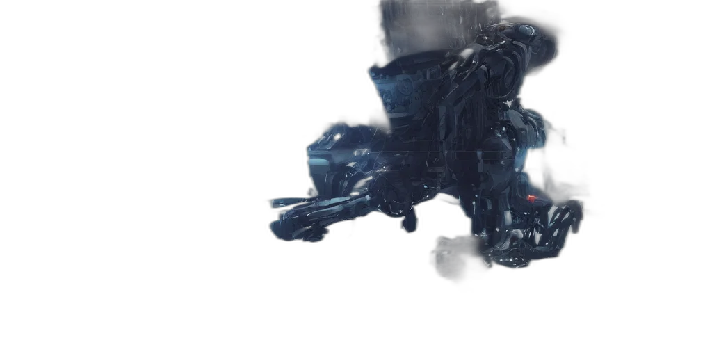 robot, weapon, dragon, mask transparent PNG cut-out