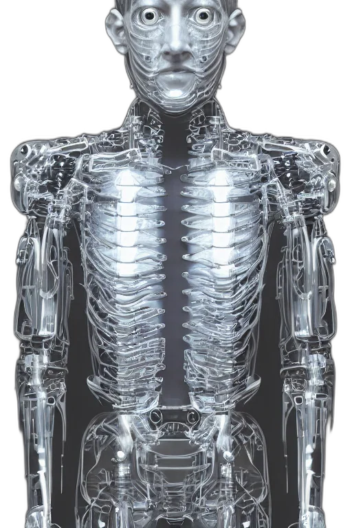robot, jacket, dress, jewelry transparent PNG cut-out