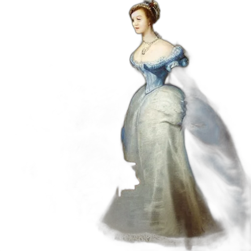 dress, concept art, photorealistic, fantasy art transparent PNG cut-out