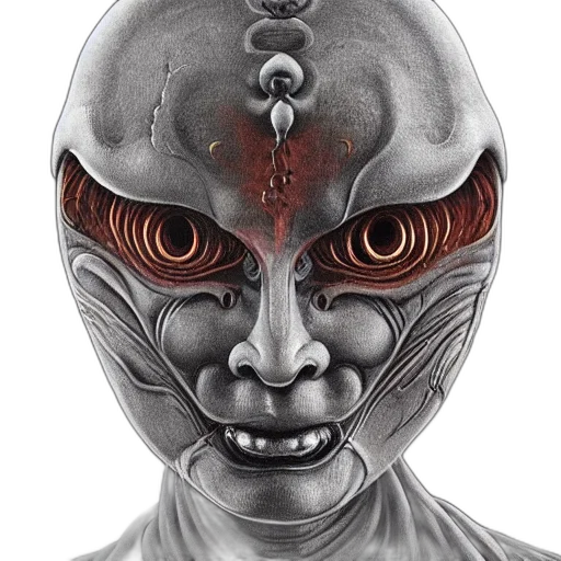 mask, face, creature, robot transparent PNG cut-out