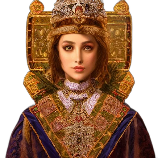 crown, jewelry, face, staff transparent PNG cut-out