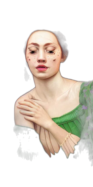 jewelry, face, dress, mask transparent PNG cut-out
