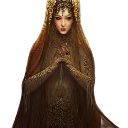 dress, crown, jewelry, face transparent PNG cut-out