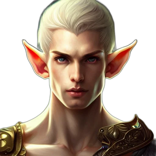 face, dragon, staff, fantasy art transparent PNG cut-out
