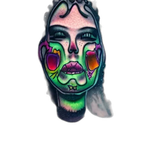 mask, face, creature, robot transparent PNG cut-out