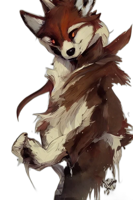 animal, creature, staff, jacket transparent PNG cut-out
