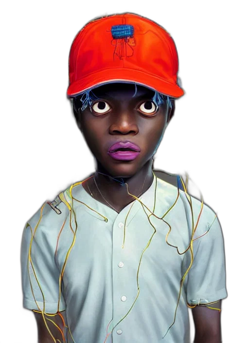 face, hat, mask, jacket transparent PNG cut-out