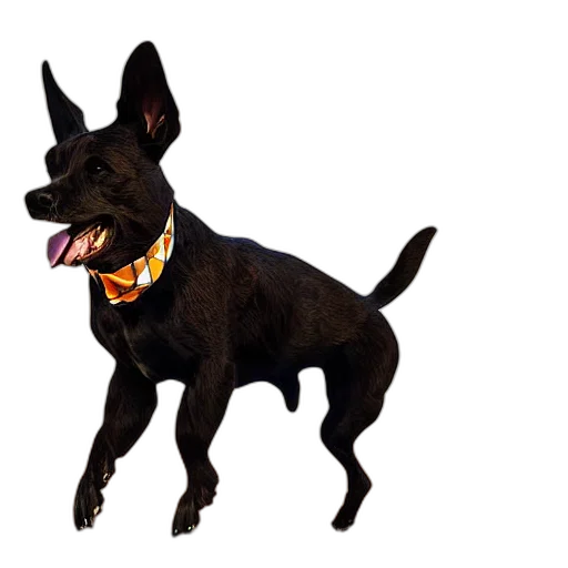 animal, staff, creature, photorealistic transparent PNG cut-out