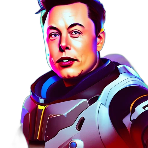 robot, face, comic book art, cartoon transparent PNG cut-out