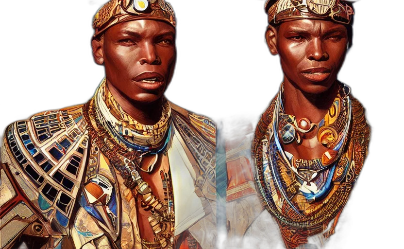 jewelry, photorealistic, concept art, oil painting transparent PNG cut-out