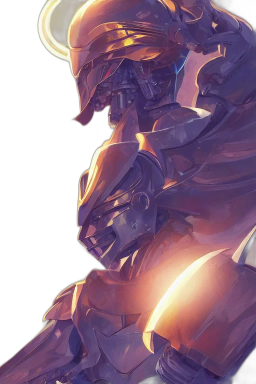 robot, weapon, face, sword transparent PNG cut-out