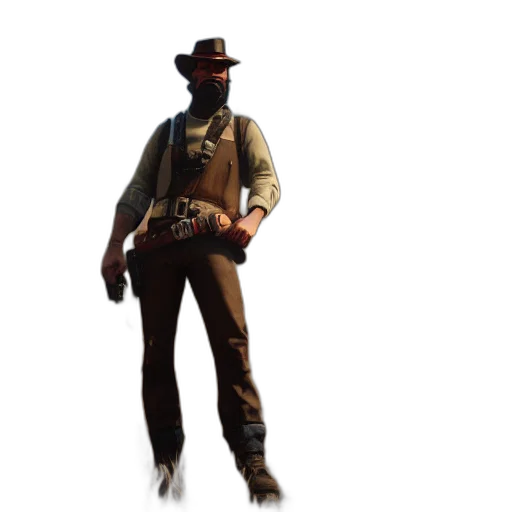 staff, weapon, hat, jacket transparent PNG cut-out
