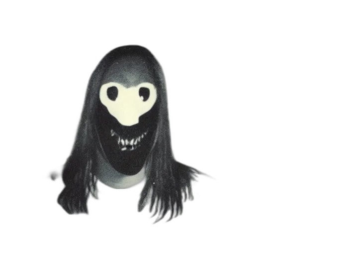 mask, creature, face, hair transparent PNG cut-out