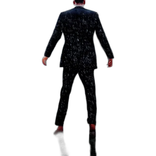 jacket, staff, robot, dress transparent PNG cut-out