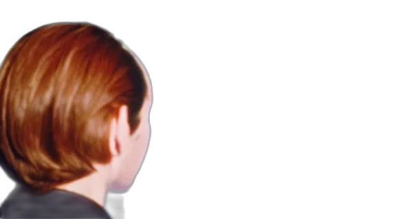 hair, face, mask, staff transparent PNG cut-out