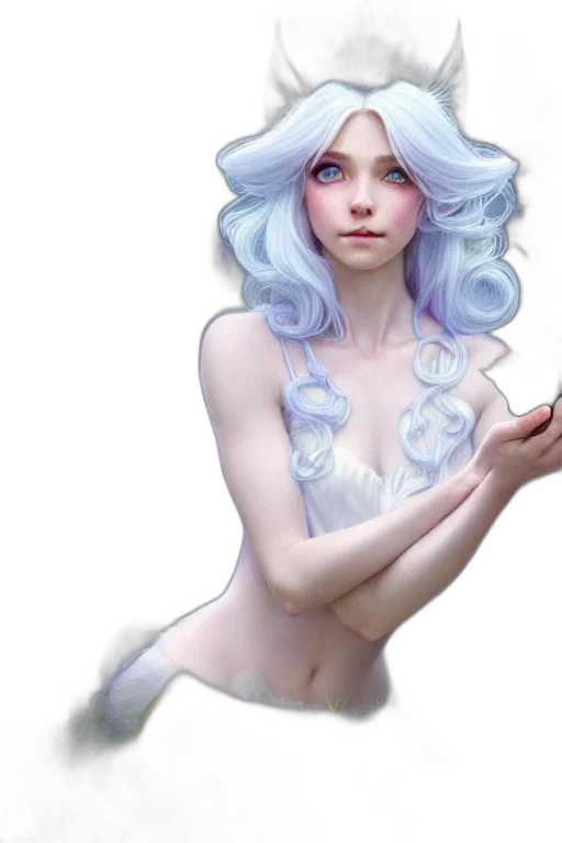dress, creature, fantasy art, concept art transparent PNG cut-out