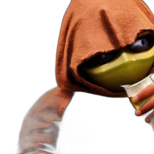 mask, bottle, jacket, weapon transparent PNG cut-out