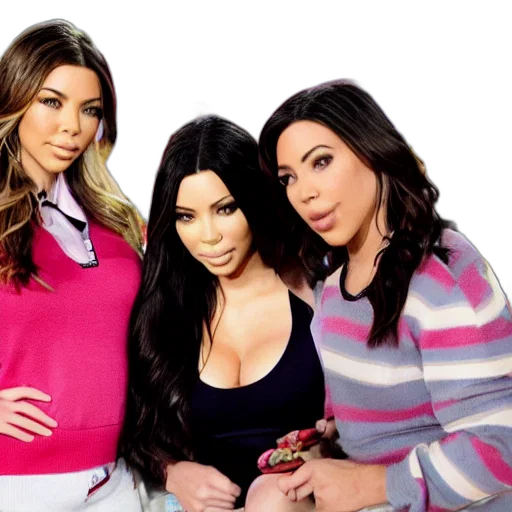 icarly, kim, kardashian, carly transparent PNG cut-out