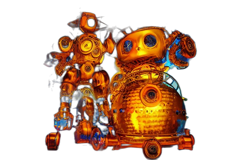 robot, car, weapon, concept art transparent PNG cut-out