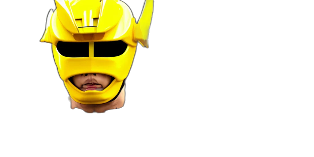 mask, face, robot, 3d render transparent PNG cut-out