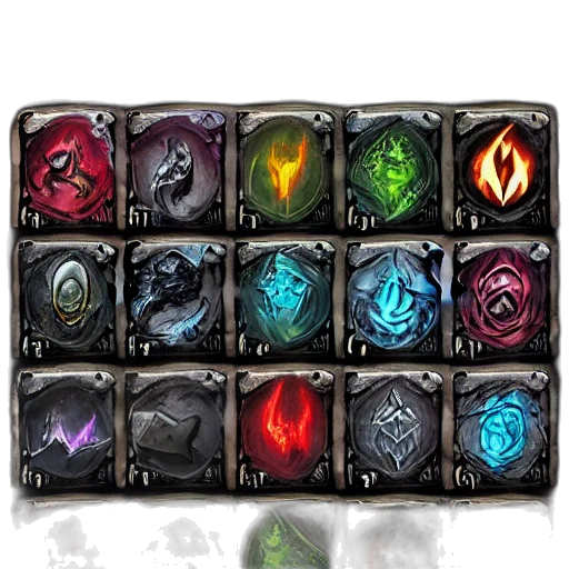 weapon, concept art, fantasy art, dark transparent PNG cut-out
