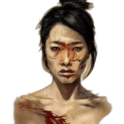 face, mask, staff, weapon transparent PNG cut-out