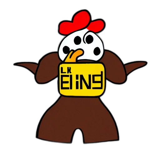 animal, pixel art, 3d render, cartoon transparent PNG cut-out