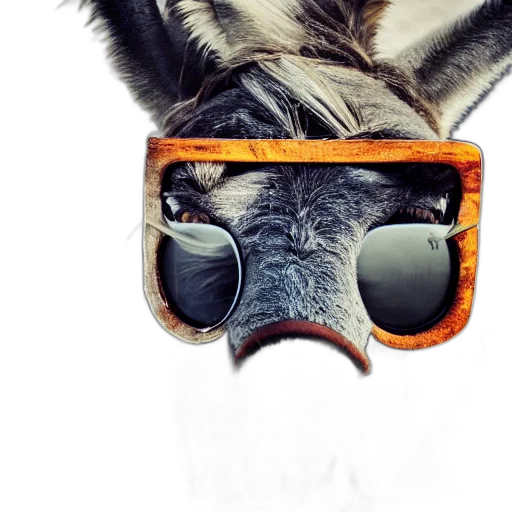 mask, animal, creature, face transparent PNG cut-out