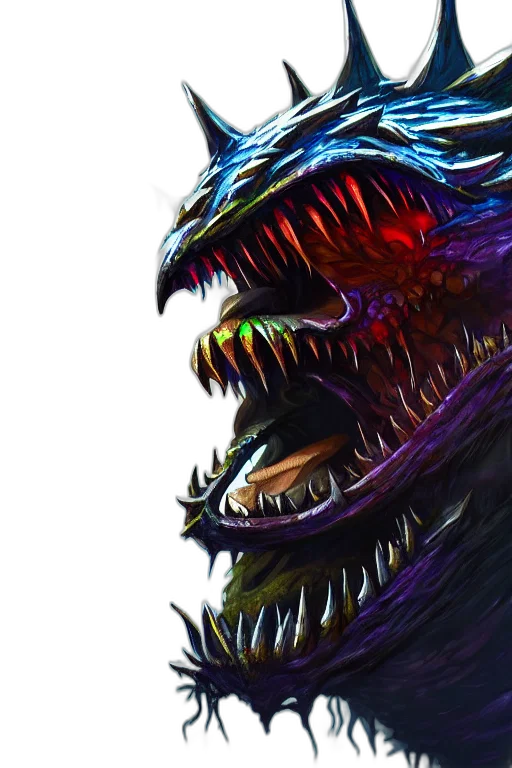 dragon, creature, animal, mask transparent PNG cut-out