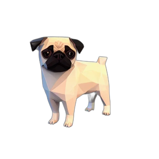 animal, creature, staff, 3d render transparent PNG cut-out