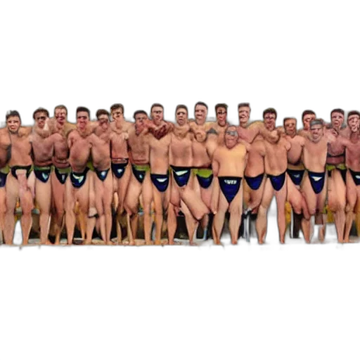 college, male, athletes, swim transparent PNG cut-out