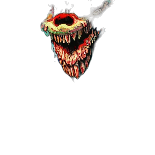 mask, dragon, creature, face transparent PNG cut-out