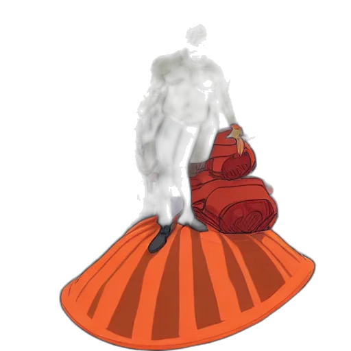crown, hat, food, staff transparent PNG cut-out
