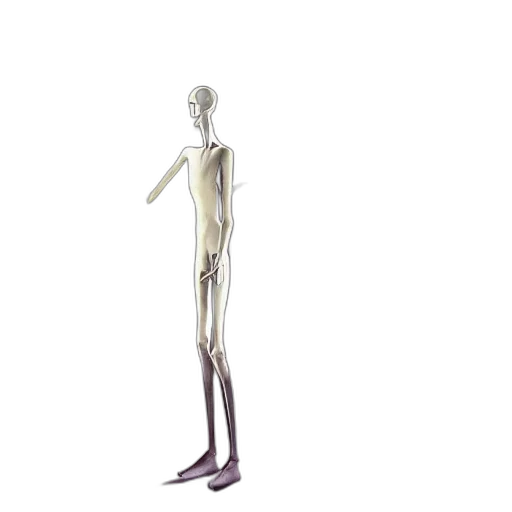 dress, staff, robot, creature transparent PNG cut-out