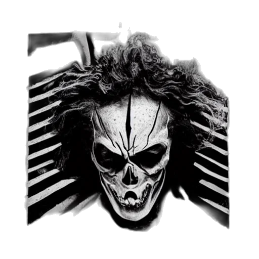 mask, face, hair, creature transparent PNG cut-out