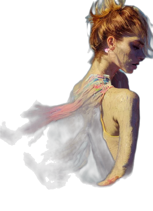 dress, jewelry, concept art, photorealistic transparent PNG cut-out
