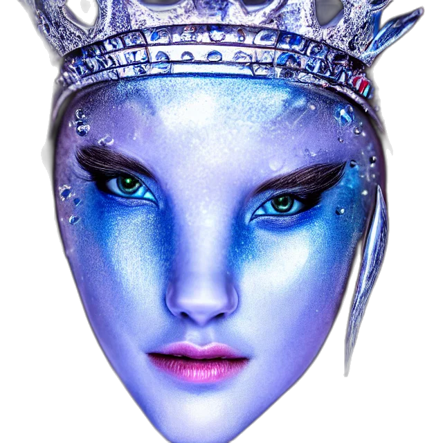 crown, mask, face, jewelry transparent PNG cut-out