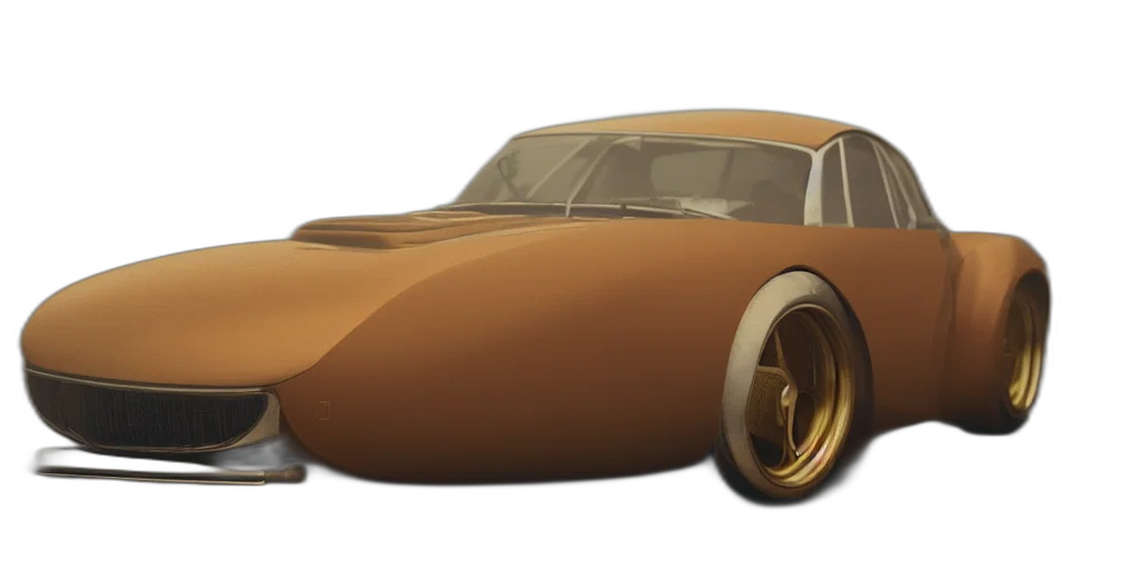 car, 3d render, concept art, photorealistic transparent PNG cut-out