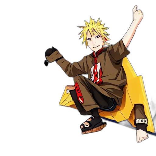 staff, jacket, anime, pixel art transparent PNG cut-out