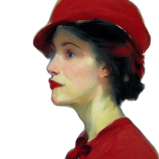 hat, face, staff, dress transparent PNG cut-out