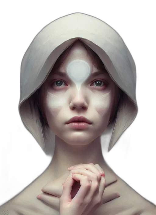 face, mask, crown, robot transparent PNG cut-out