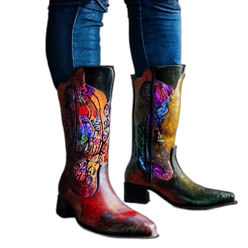 shoes, photorealistic, leather, witch transparent PNG cut-out