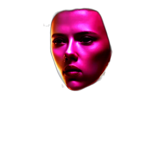face, mask, robot, creature transparent PNG cut-out