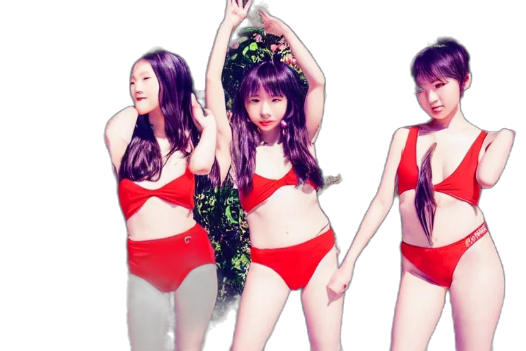 red, unbelievably, beautiful, perfect transparent PNG cut-out