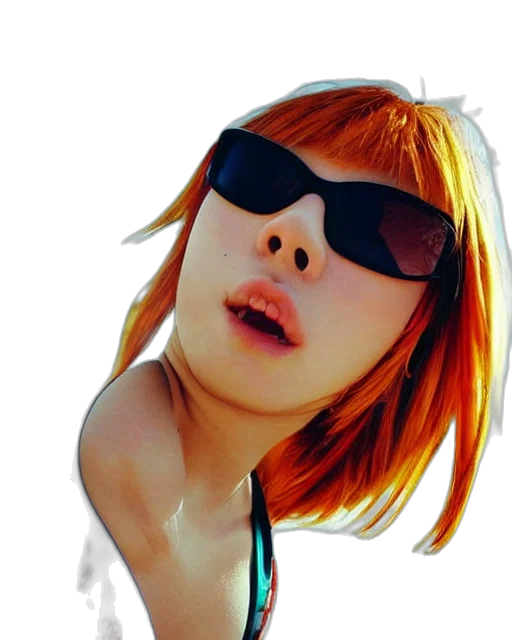 face, hair, mask, hat transparent PNG cut-out