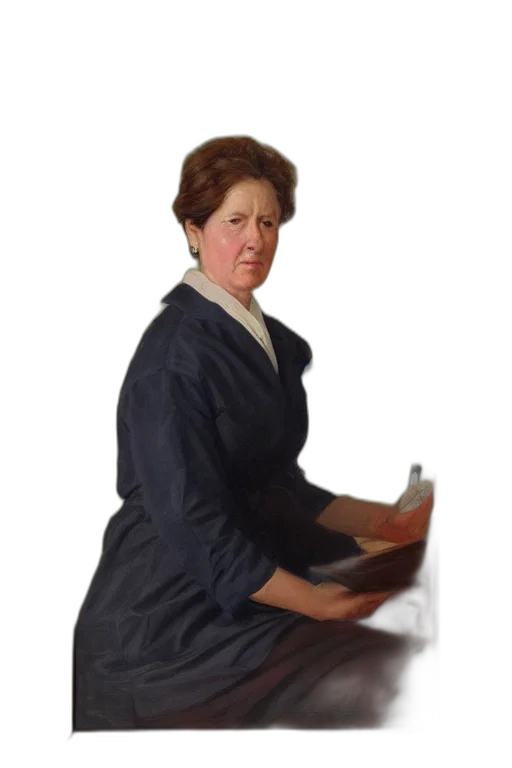 staff, dress, face, jacket transparent PNG cut-out