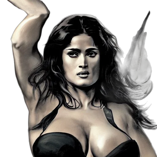 comic book art, photorealistic, pencil sketch, cartoon transparent PNG cut-out