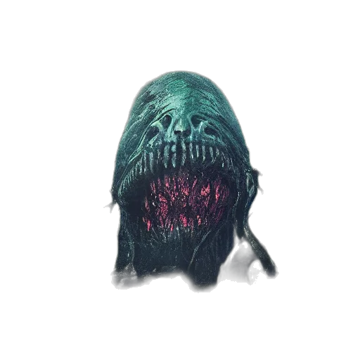 creature, animal, mask, hair transparent PNG cut-out